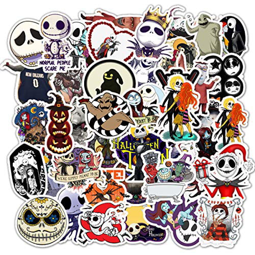 Nightmare Before Jack Custom Vinyl Lettering Stickers Wall Decals Name Art VIC02